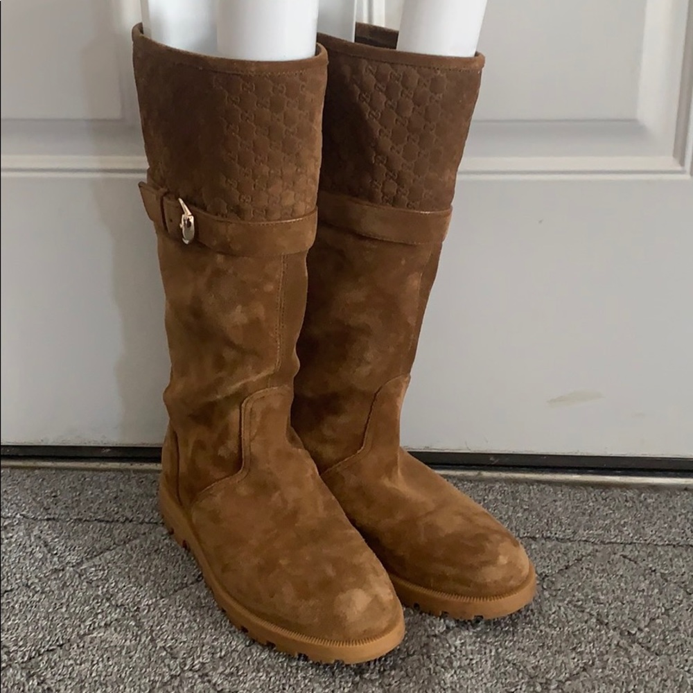 Gucci Suede Boots size 36